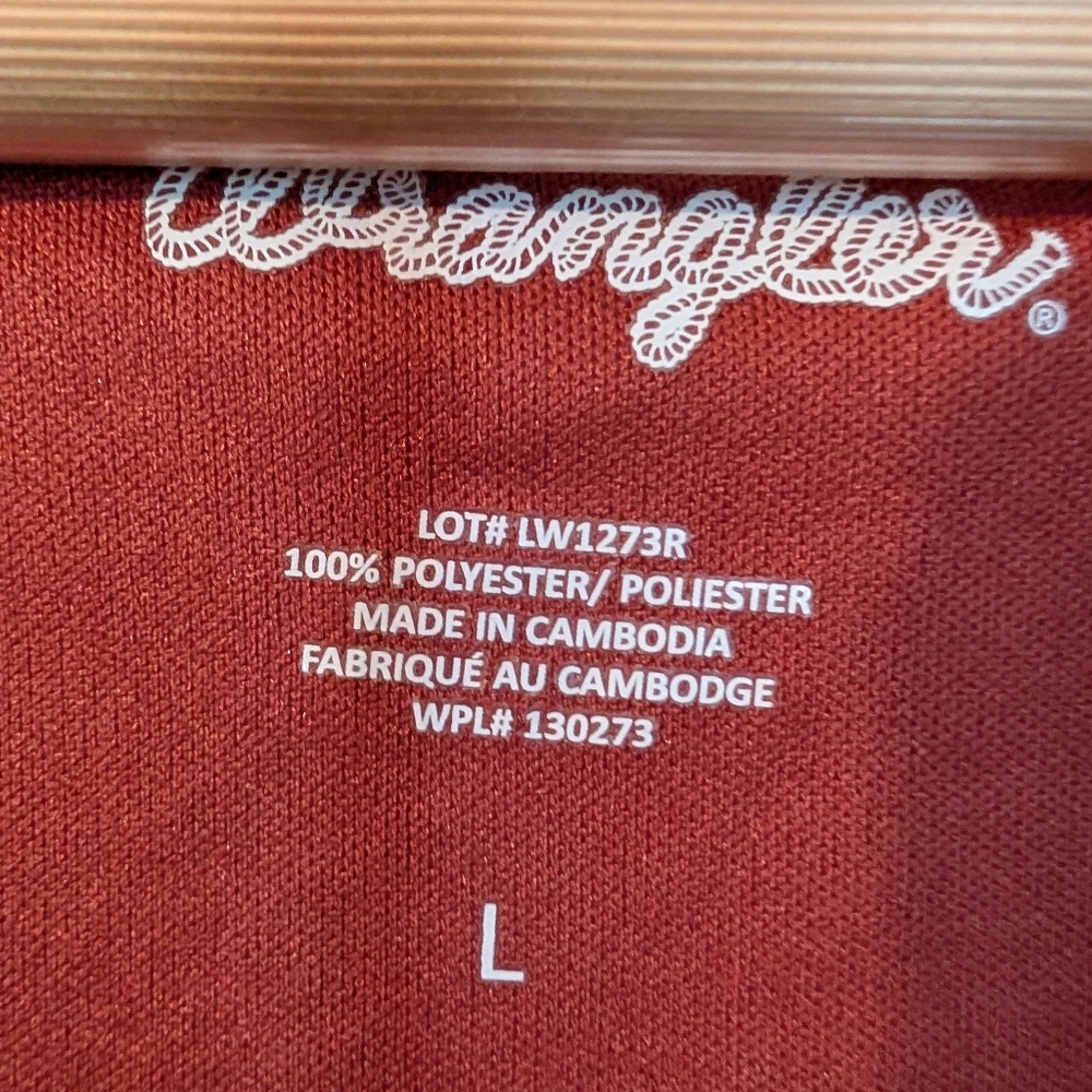 Wrangler Orange Beaded Detail Sleeveless Top Sz. Large - Picture 11 of 12